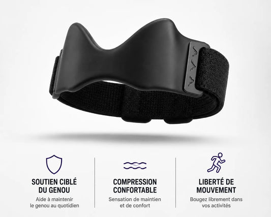 Knevia™ — Genouillère de Maintien & Compression